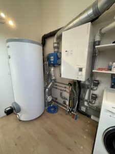elektrische warmtepomp installatie